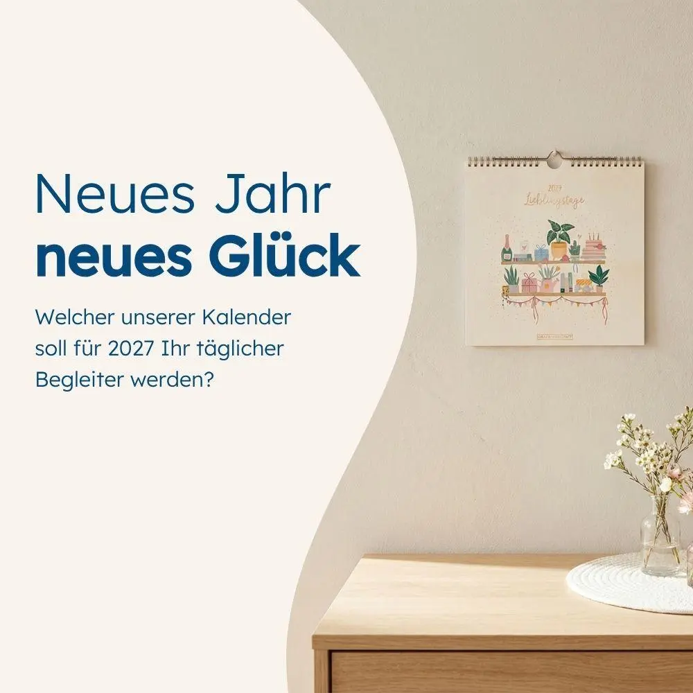Bild: 9783986362645 | Wandkalender quadratisch 2027 Lieblingstage | Wandkalender | Original