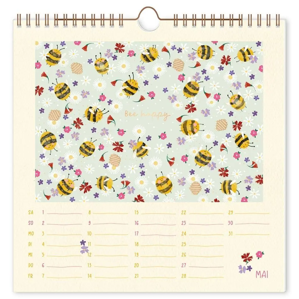 Bild: 9783986362645 | Wandkalender quadratisch 2027 Lieblingstage | Wandkalender | Original