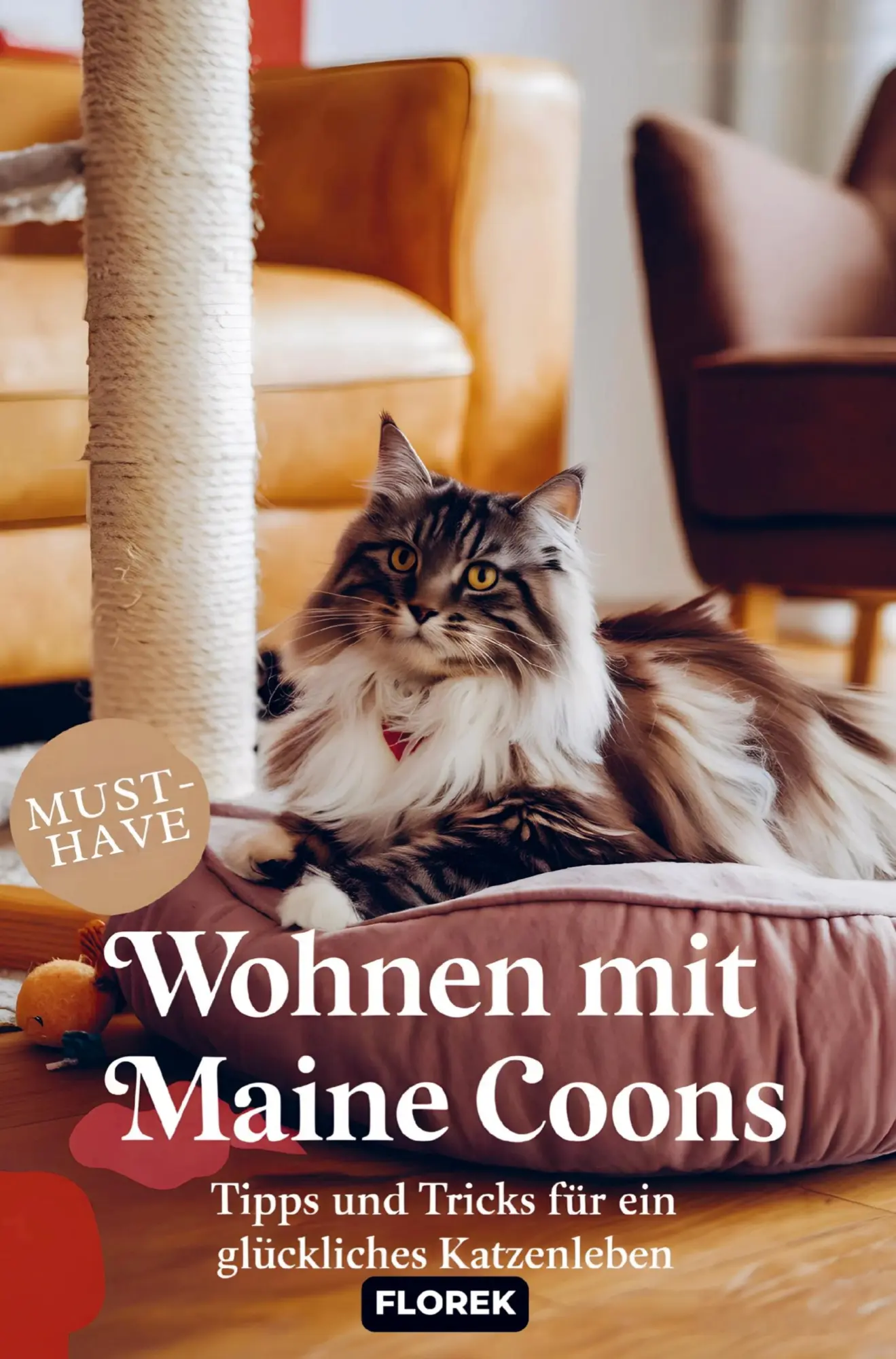 Cover: 9789403852645 | Wohnen mit Maine Coons | Florek Tierratgeber | Taschenbuch | 64 S.