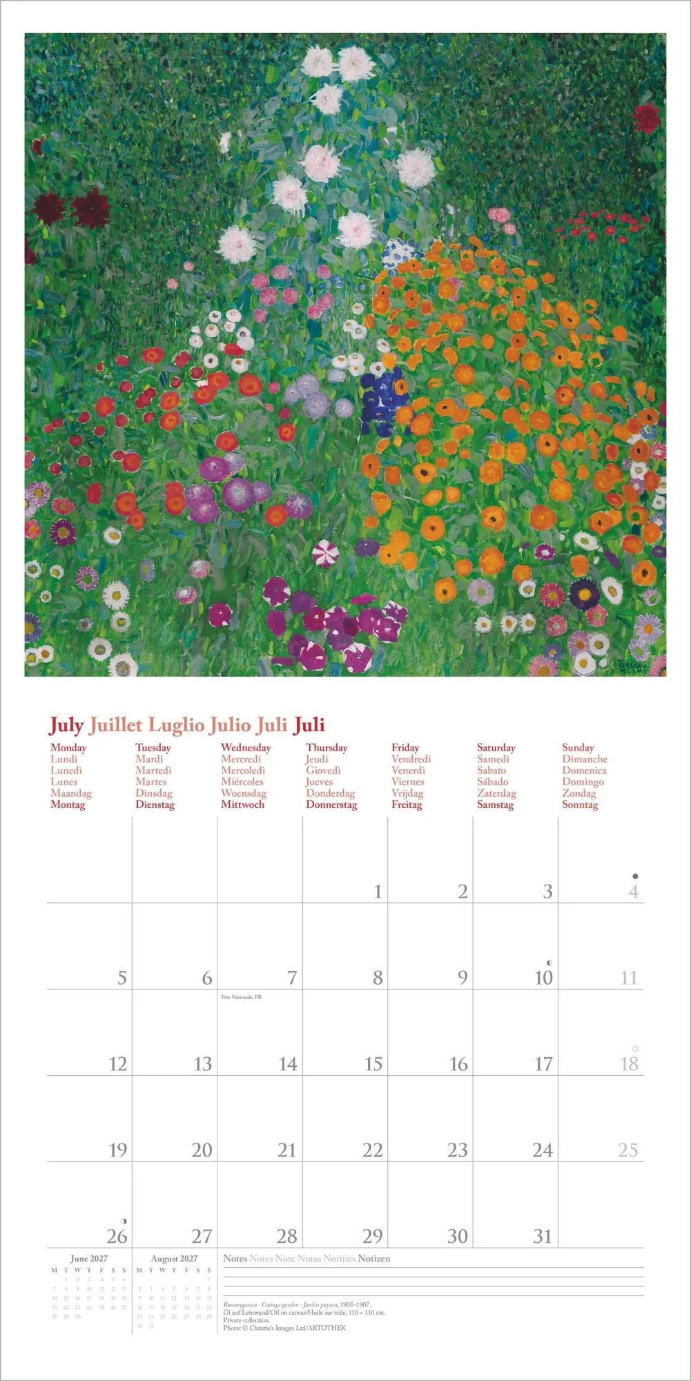 Bild: 4069095012745 | Gustav Klimt 2027 | Neumann Verlage GmbH &amp; Co KG | Kalender | 14 S.