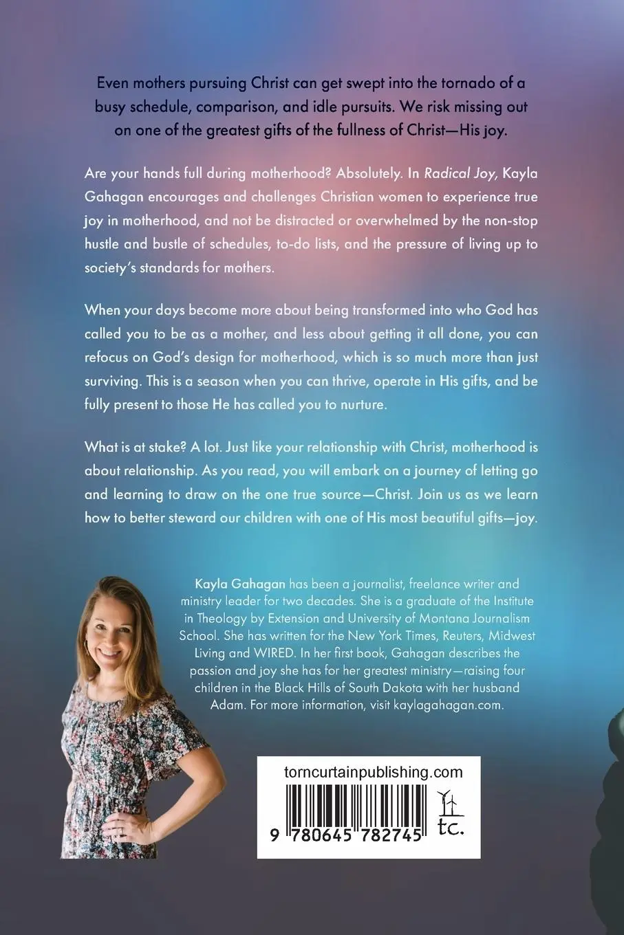 Rückseite: 9780645782745 | Radical Joy | Christ's Call to Purposeful, Joy-filled Motherhood
