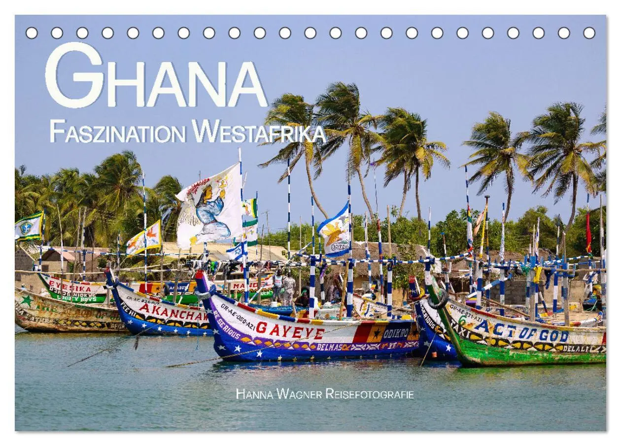 Cover: 9783457522745 | Ghana - Faszination Westafrika (Tischkalender 2026 DIN A5 quer),...