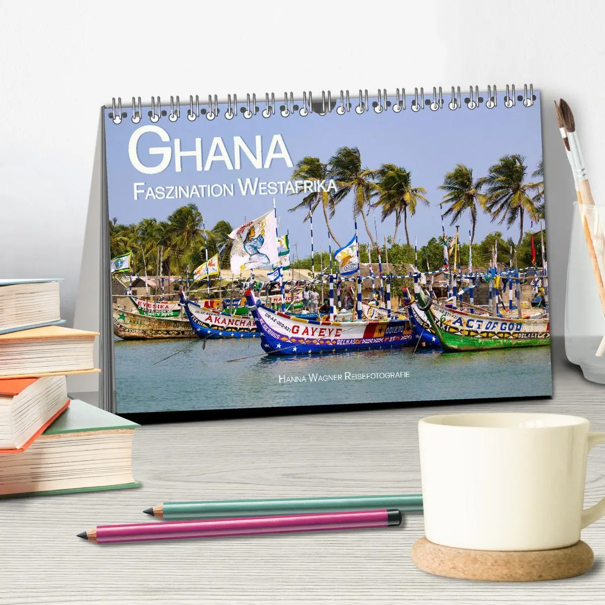 Bild: 9783457522745 | Ghana - Faszination Westafrika (Tischkalender 2026 DIN A5 quer),...