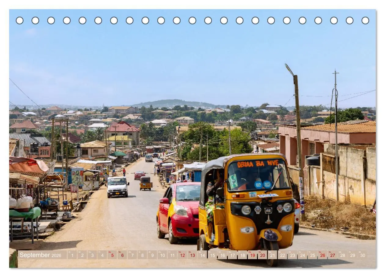 Bild: 9783457522745 | Ghana - Faszination Westafrika (Tischkalender 2026 DIN A5 quer),...