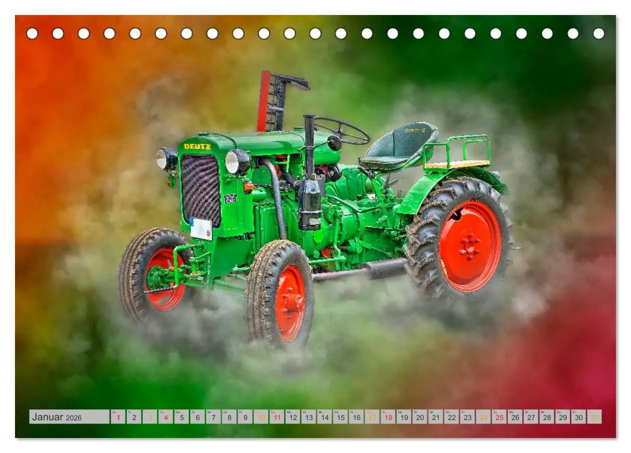 Bild: 9783457832745 | Traktor Legenden (Tischkalender 2026 DIN A5 quer), CALVENDO...