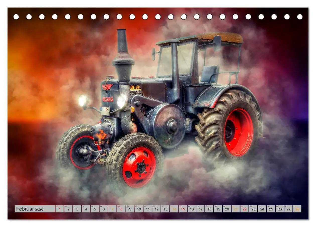 Bild: 9783457832745 | Traktor Legenden (Tischkalender 2026 DIN A5 quer), CALVENDO...