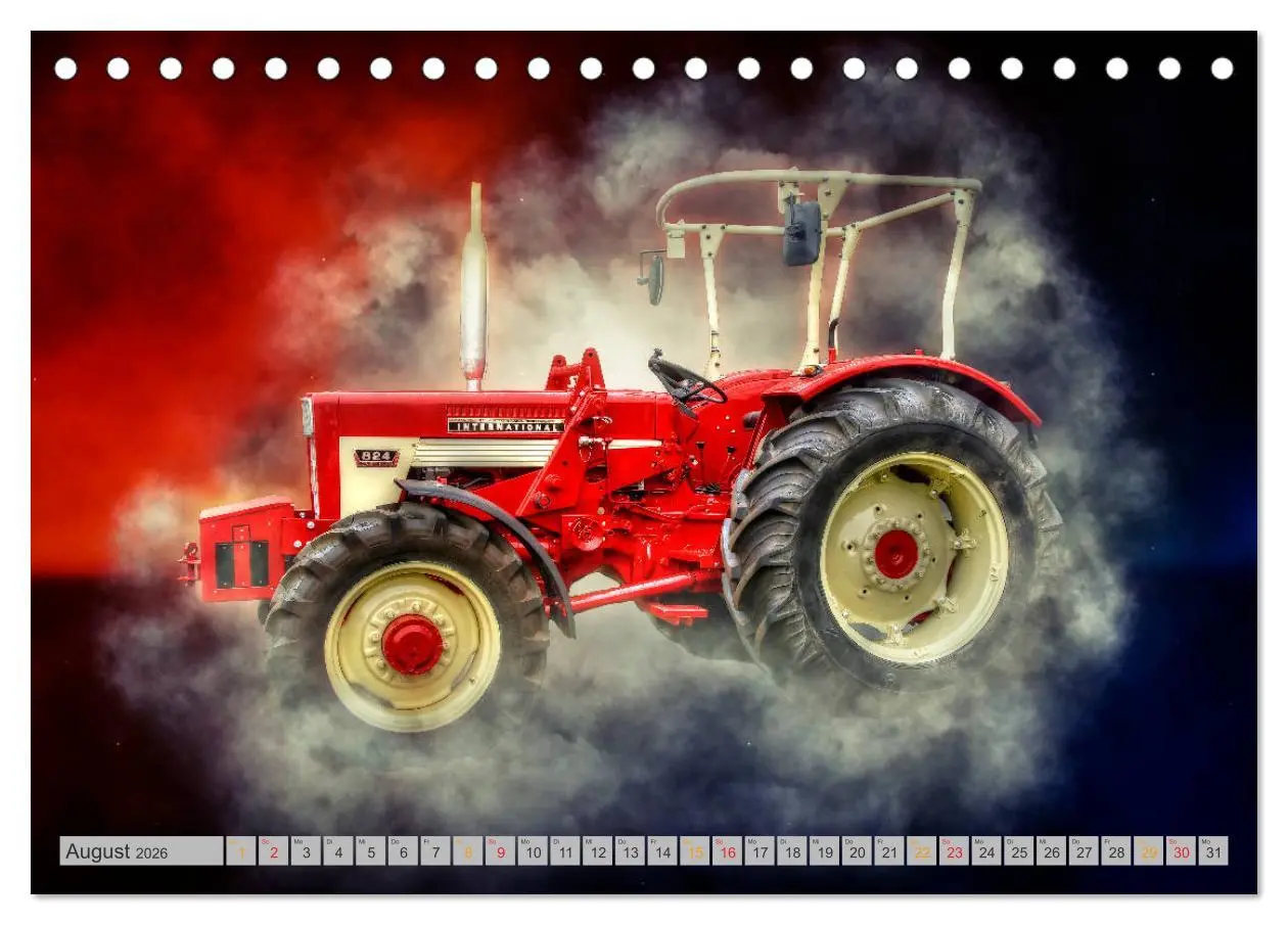 Bild: 9783457832745 | Traktor Legenden (Tischkalender 2026 DIN A5 quer), CALVENDO...