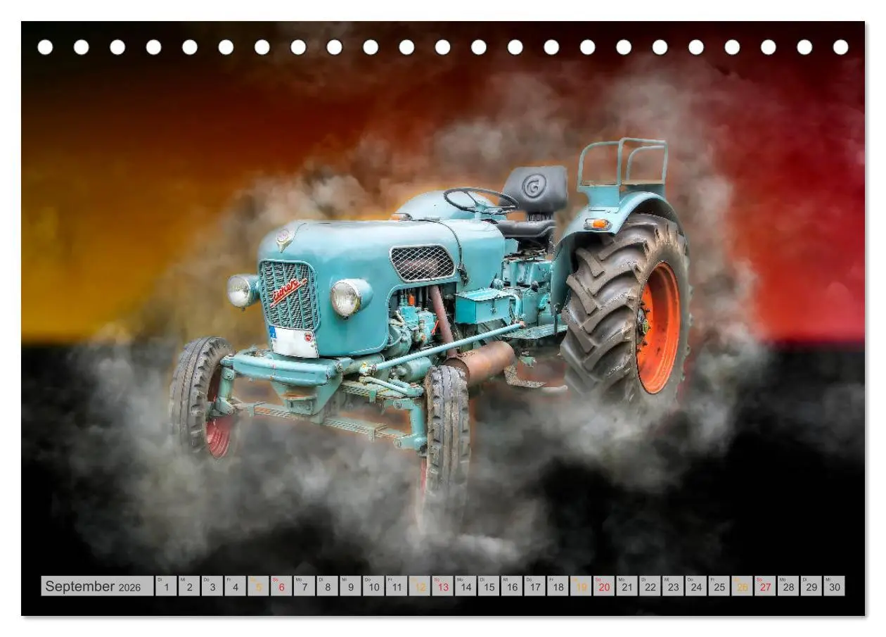 Bild: 9783457832745 | Traktor Legenden (Tischkalender 2026 DIN A5 quer), CALVENDO...