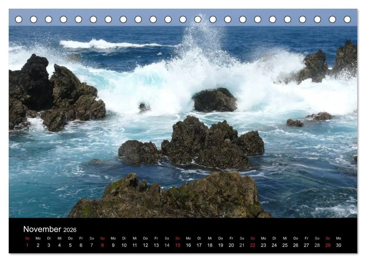 Bild: 9783516162745 | Madeira 2026 (Tischkalender 2026 DIN A5 quer), CALVENDO Monatskalender