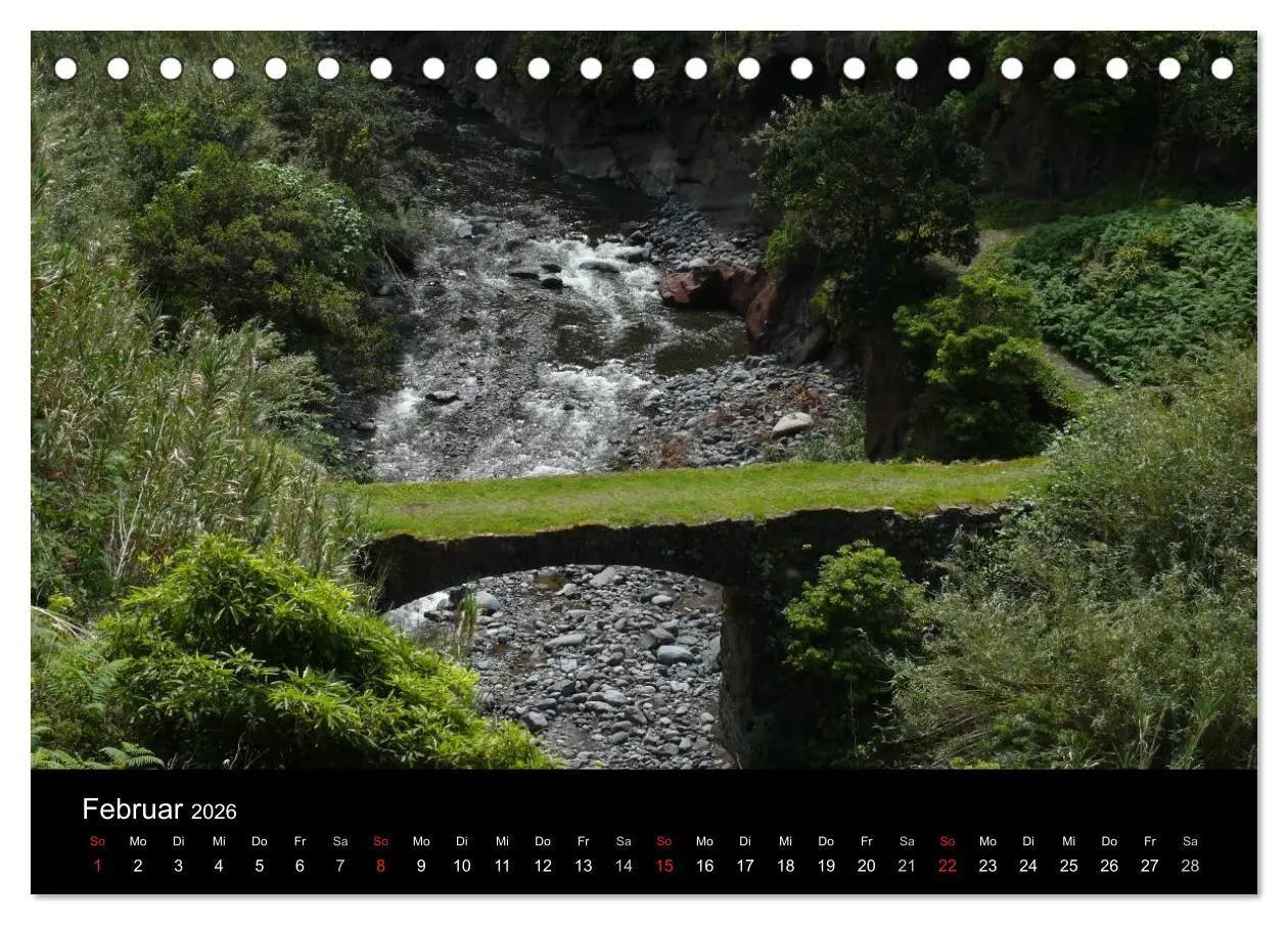 Bild: 9783516162745 | Madeira 2026 (Tischkalender 2026 DIN A5 quer), CALVENDO Monatskalender