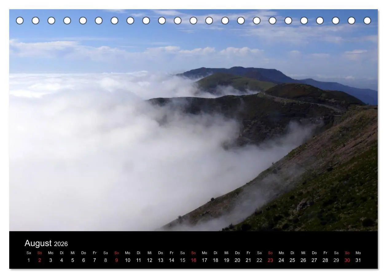 Bild: 9783516162745 | Madeira 2026 (Tischkalender 2026 DIN A5 quer), CALVENDO Monatskalender