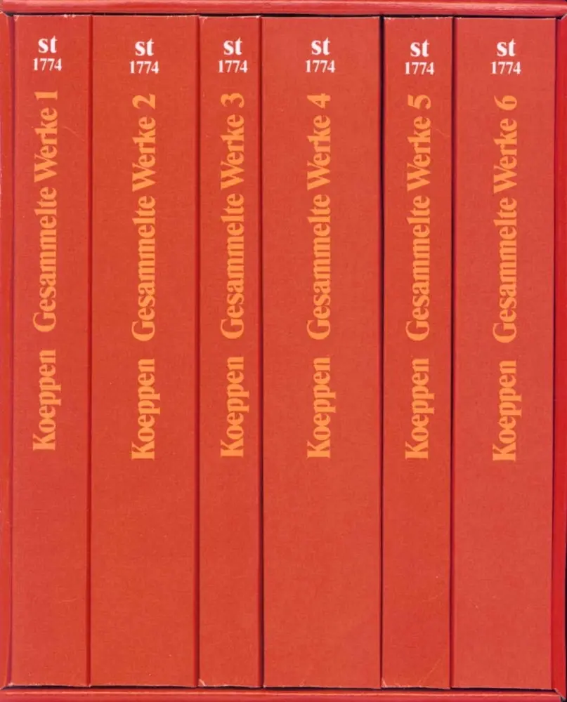 Cover: 9783518382745 | Gesammelte Werke in sechs Bänden in den suhrkamp taschenbüchern, 6...