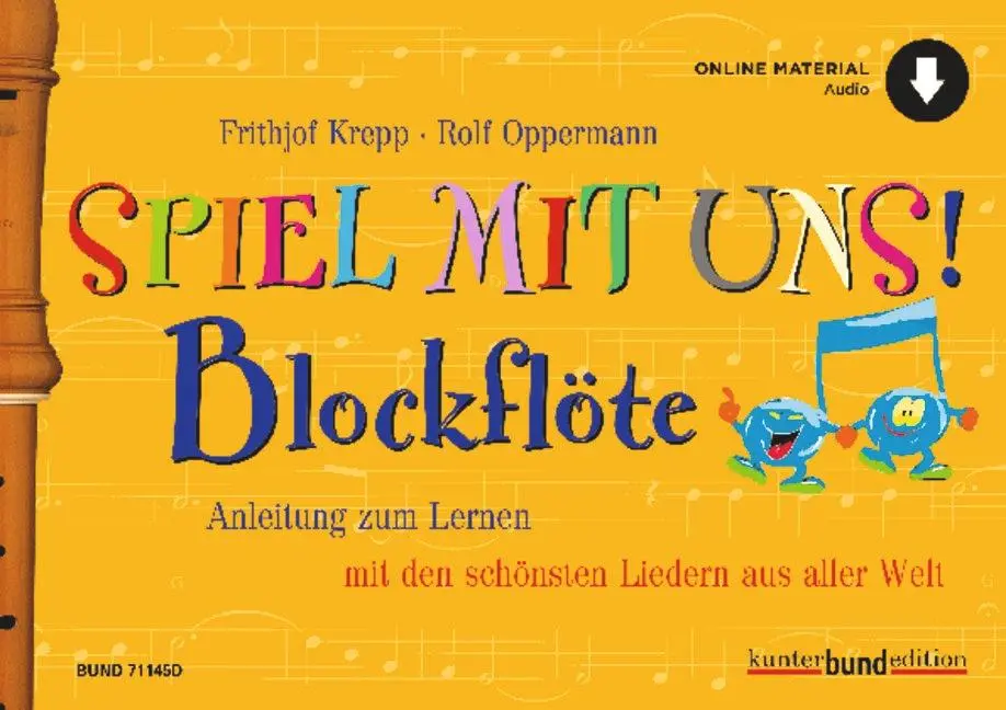 Cover: 9783795732745 | Spiel mit uns! Blockflöte | Frithjof Krepp (u. a.) | Broschüre | 64 S.