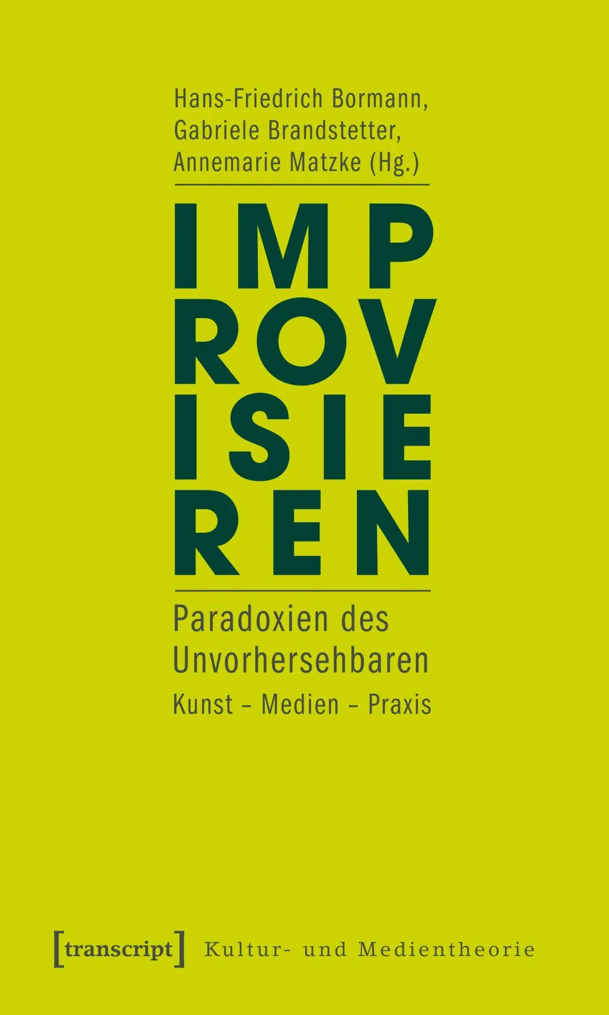 Cover: 9783837612745 | Improvisieren | Hans-Friedrich Bormann | Taschenbuch | 240 S. | 2019