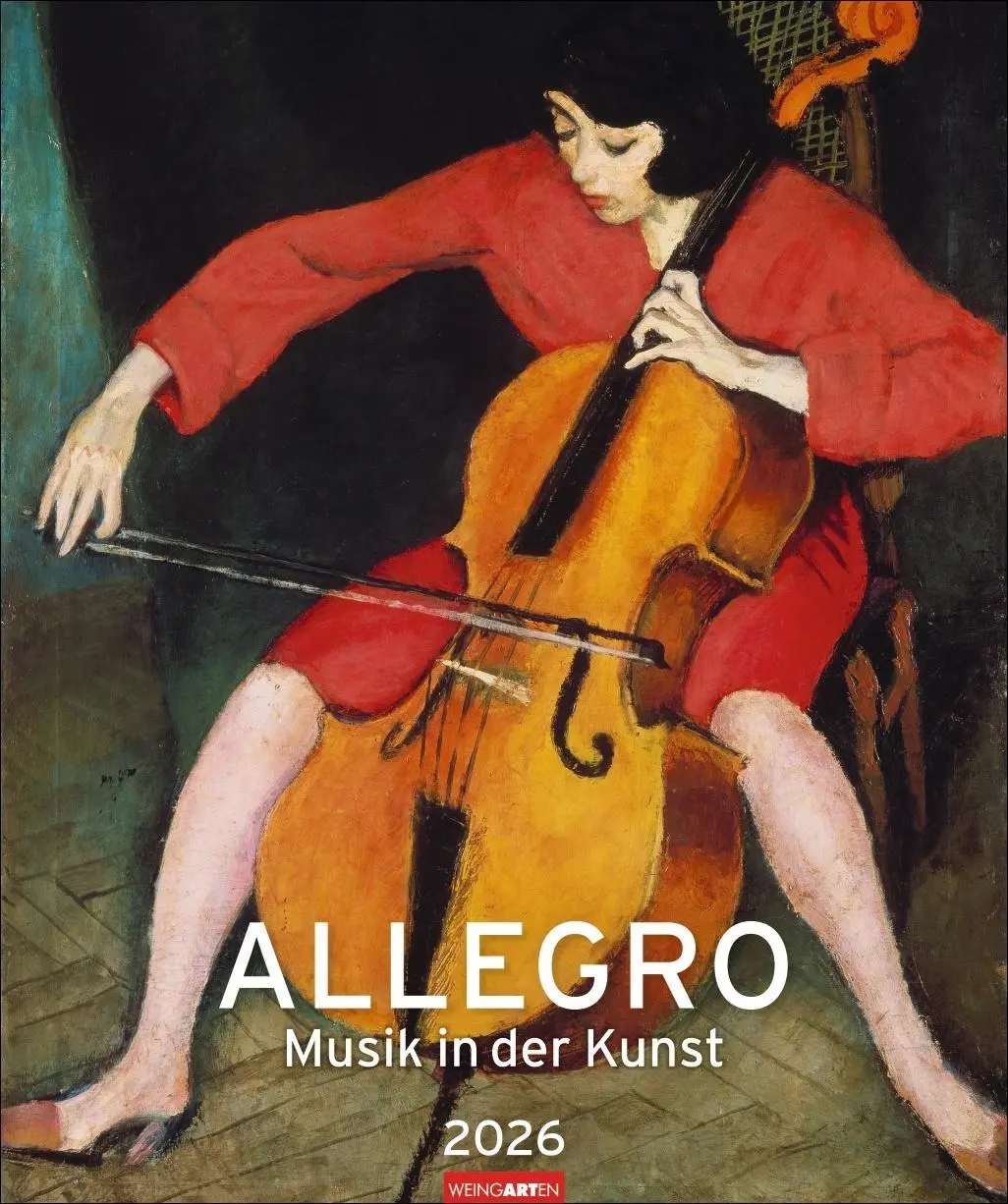 Cover: 9783839902745 | Allegro - Musik in der Kunst Kalender 2026 | Kalender | Spiralbindung