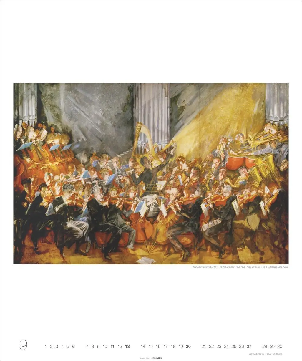Bild: 9783839902745 | Allegro - Musik in der Kunst Kalender 2026 | Kalender | Spiralbindung