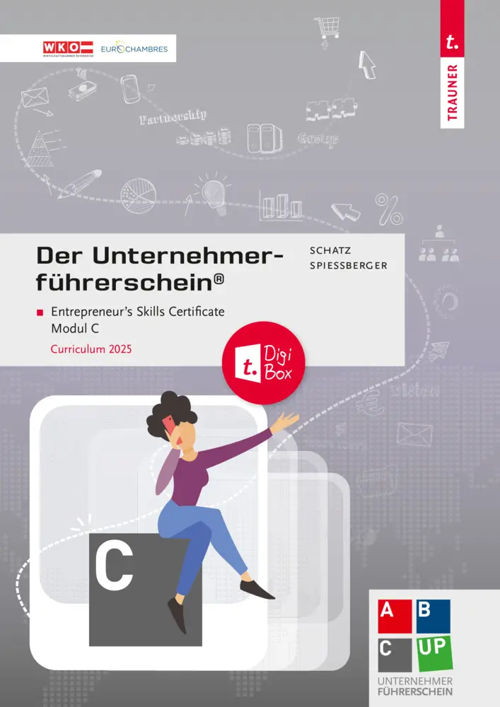 Cover: 9783991512745 | Der Unternehmerführerschein - Entrepreneur's Skills Certificate,...