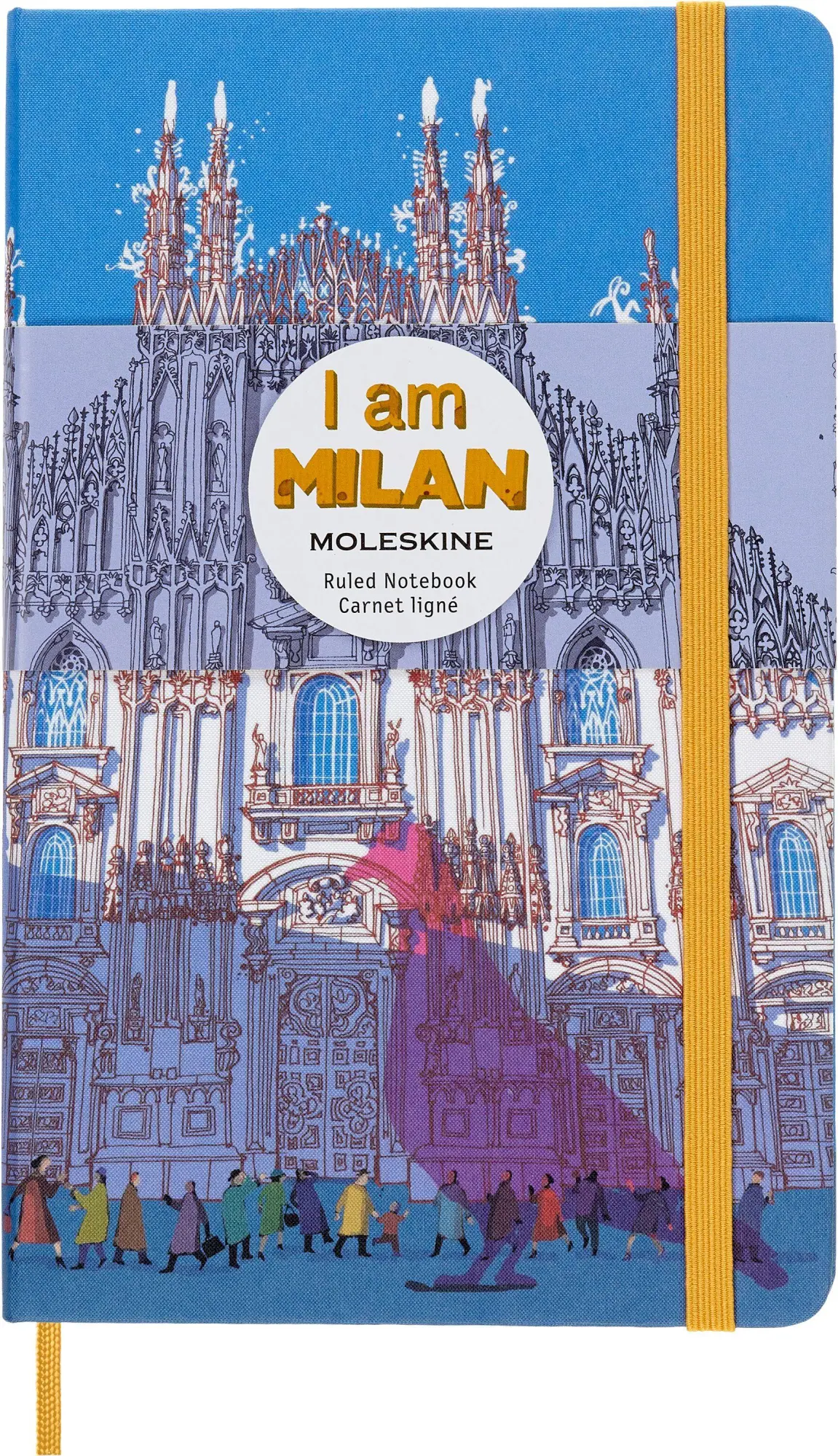 Cover: 8055002852845 | Moleskine I AM the city Mailand Notizbuch limitierte Ausgabe, L/A5,...