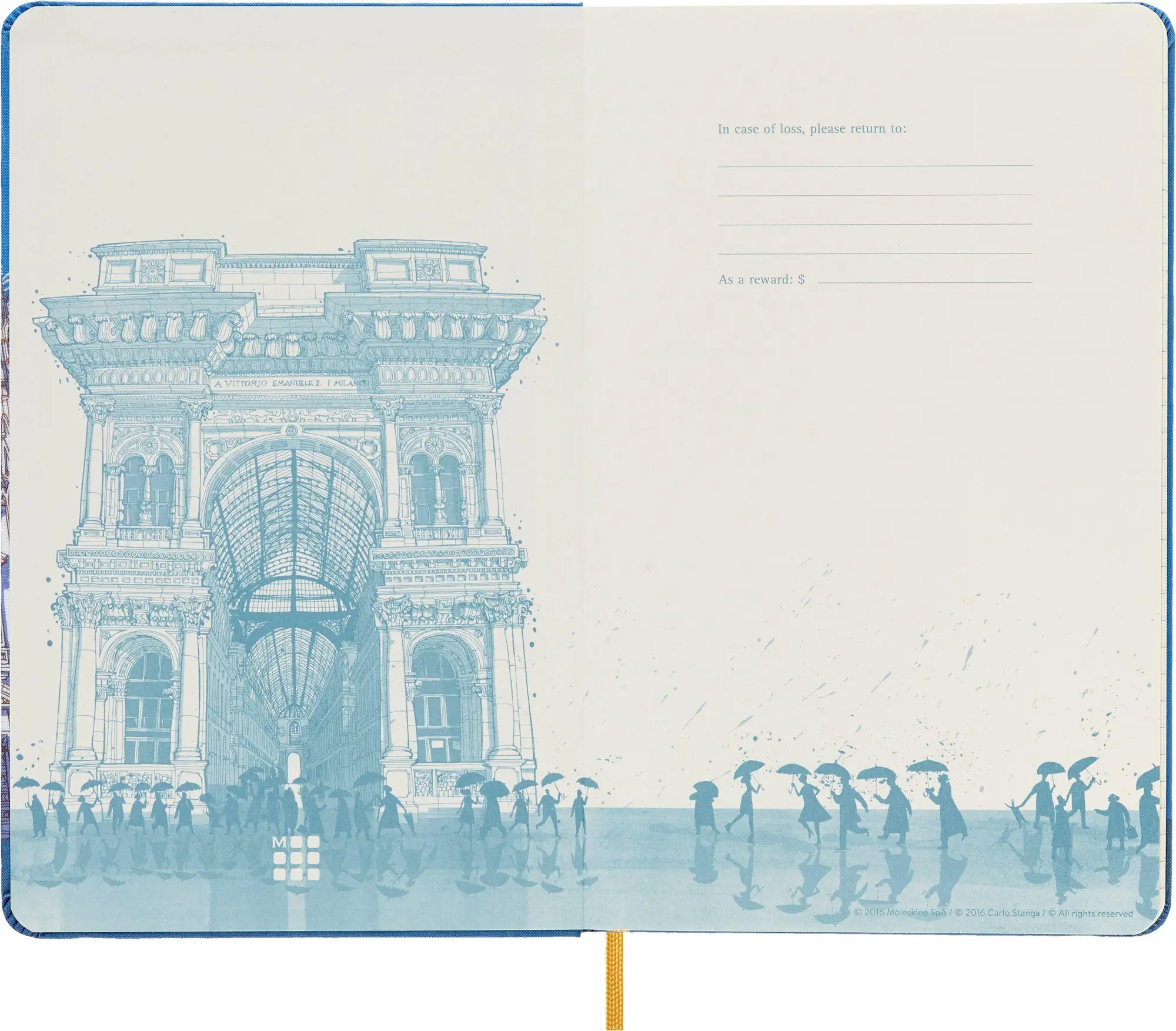 Bild: 8055002852845 | Moleskine I AM the city Mailand Notizbuch limitierte Ausgabe, L/A5,...
