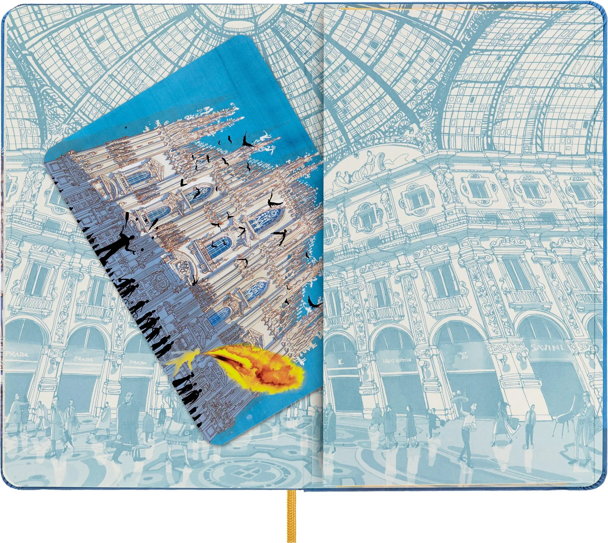 Bild: 8055002852845 | Moleskine I AM the city Mailand Notizbuch limitierte Ausgabe, L/A5,...