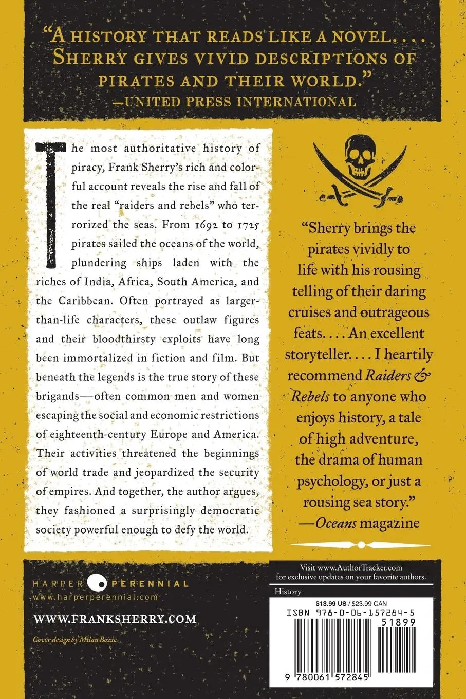 Rückseite: 9780061572845 | Raiders and Rebels | Frank Sherry | Taschenbuch | Englisch | 2008