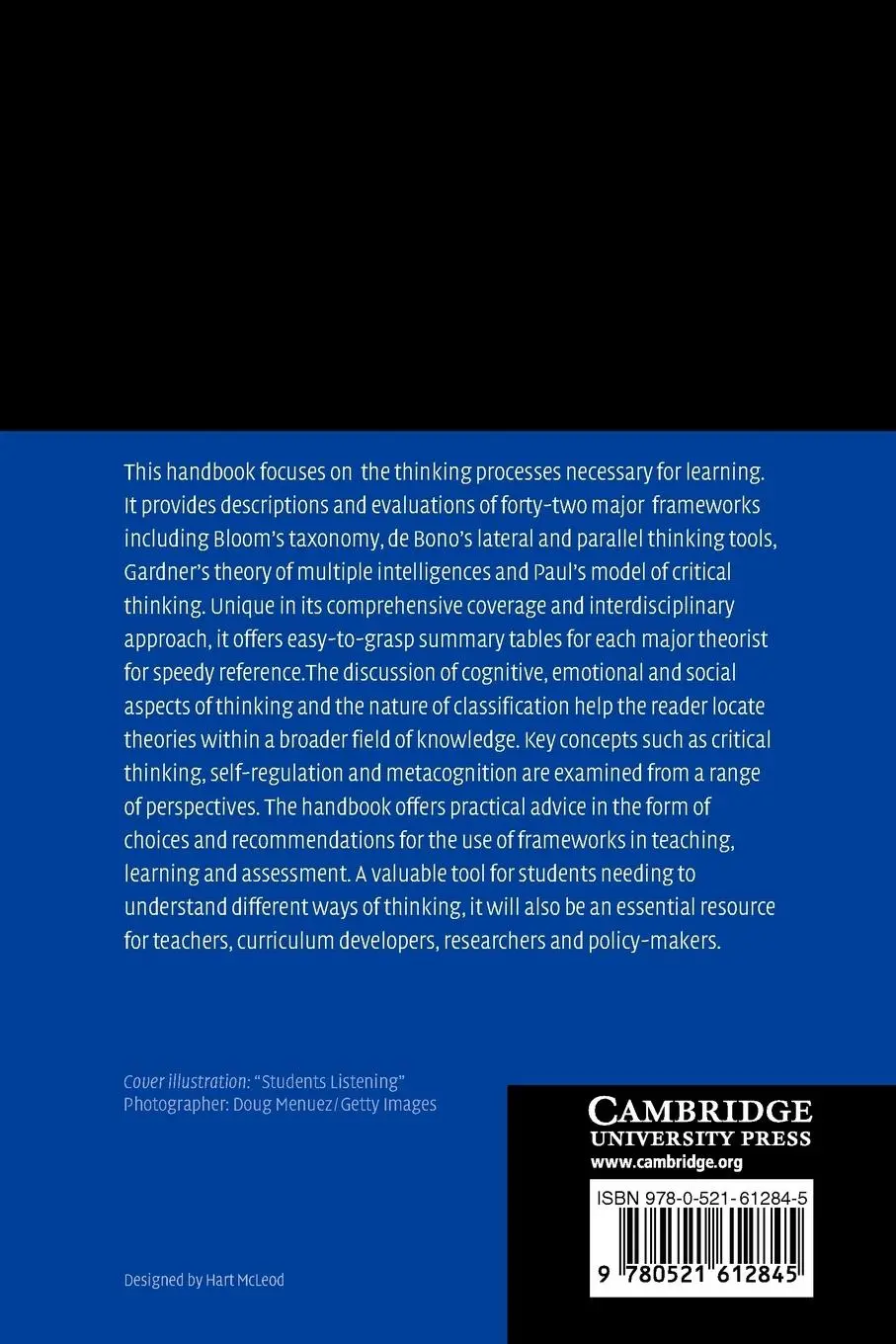 Rückseite: 9780521612845 | Frameworks for Thinking | A Handbook for Teaching and Learning | Buch