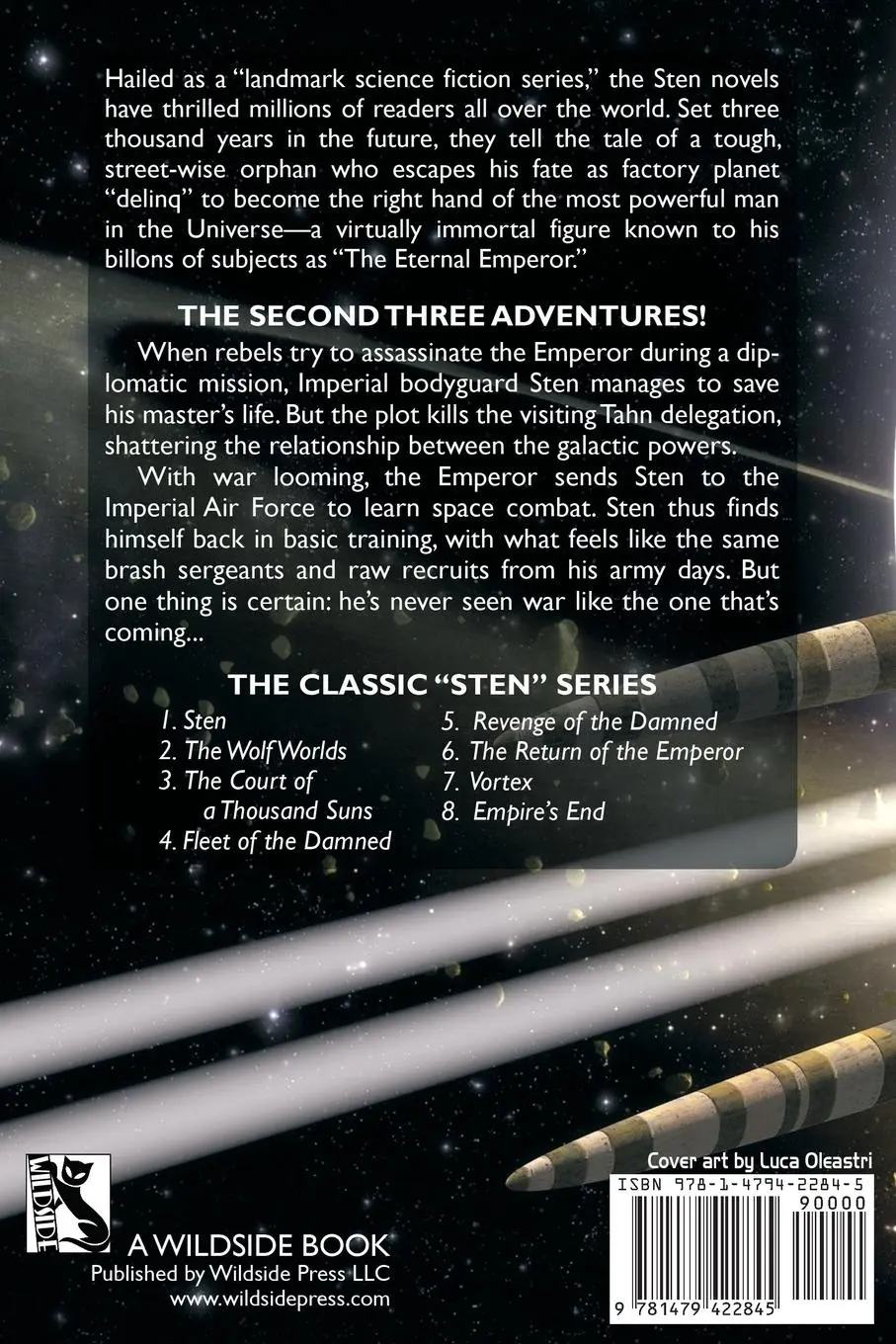Rückseite: 9781479422845 | The Sten Omnibus #2 | Allan Cole (u. a.) | Taschenbuch | Englisch