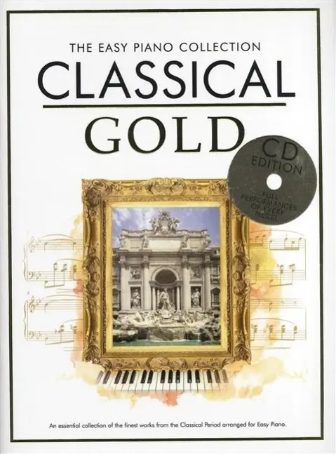 Cover: 9781780382845 | The Easy Piano Collection: Classical Gold (CD Ed.) | Taschenbuch