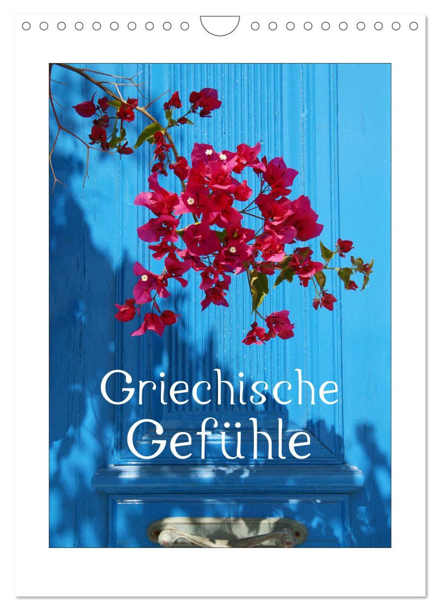Cover: 9783435972845 | Griechische Gefühle (Wandkalender 2025 DIN A4 hoch), CALVENDO...
