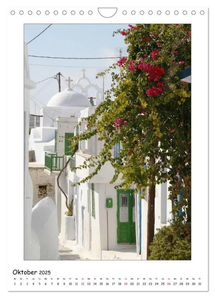 Bild: 9783435972845 | Griechische Gefühle (Wandkalender 2025 DIN A4 hoch), CALVENDO...