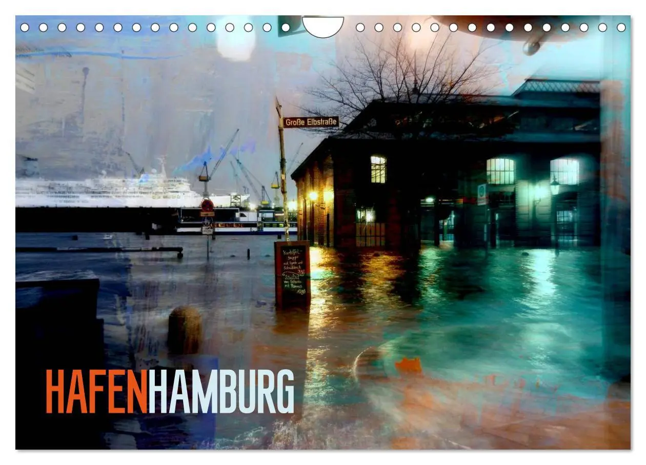 Cover: 9783516152845 | Hafen Hamburg (Wandkalender 2026 DIN A4 quer), CALVENDO Monatskalender