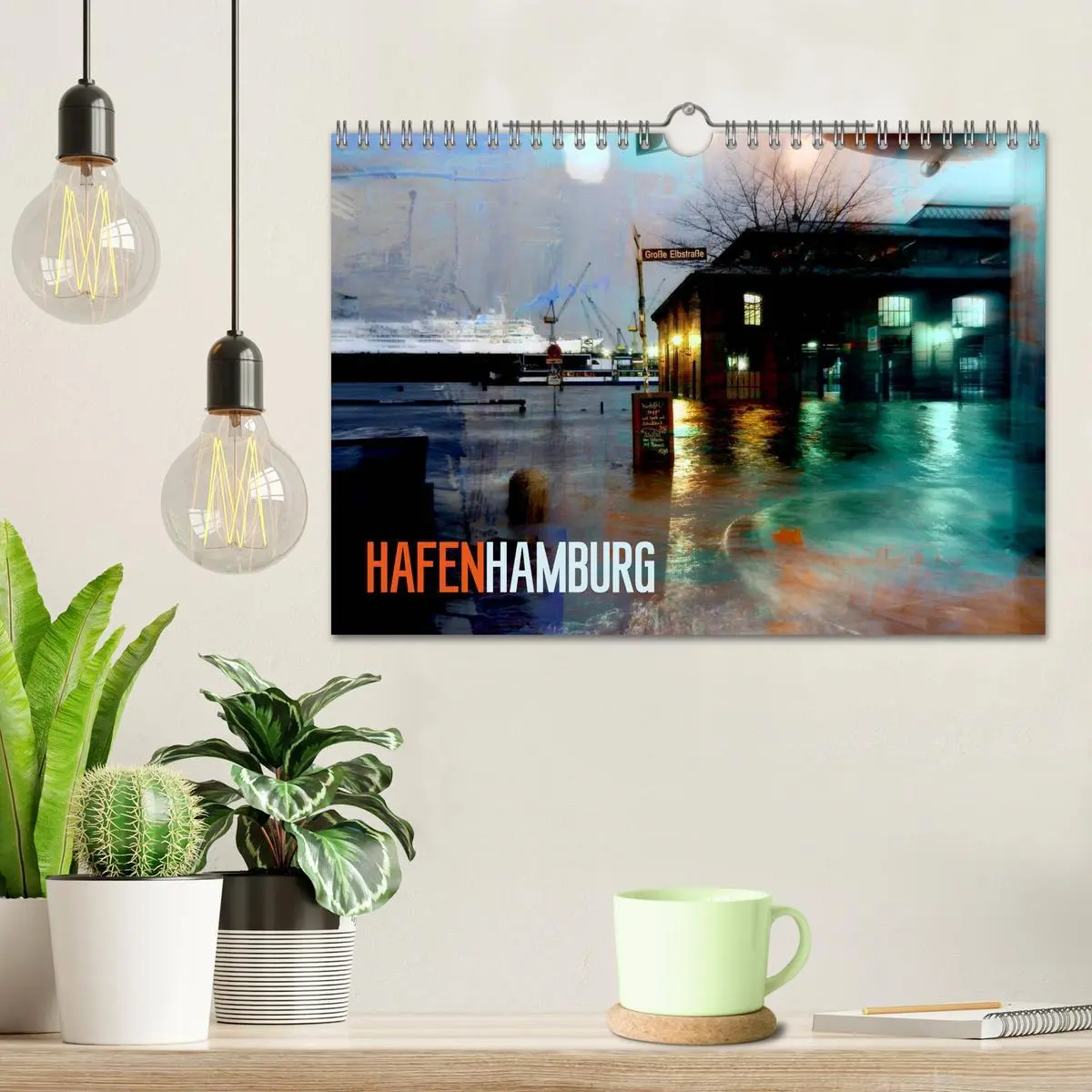 Bild: 9783516152845 | Hafen Hamburg (Wandkalender 2026 DIN A4 quer), CALVENDO Monatskalender