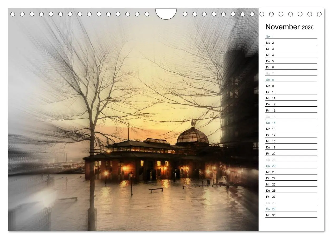 Bild: 9783516152845 | Hafen Hamburg (Wandkalender 2026 DIN A4 quer), CALVENDO Monatskalender