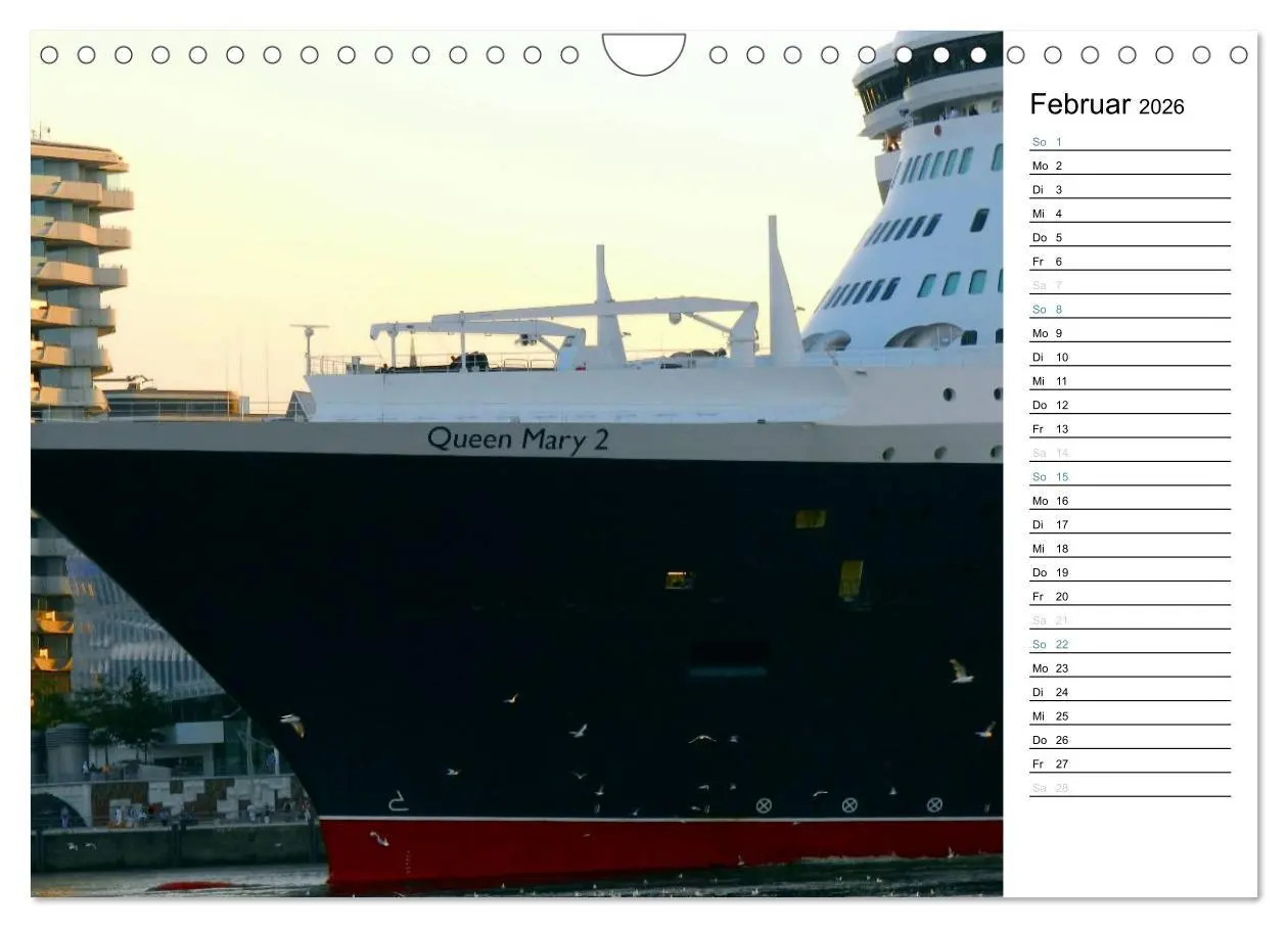 Bild: 9783516152845 | Hafen Hamburg (Wandkalender 2026 DIN A4 quer), CALVENDO Monatskalender