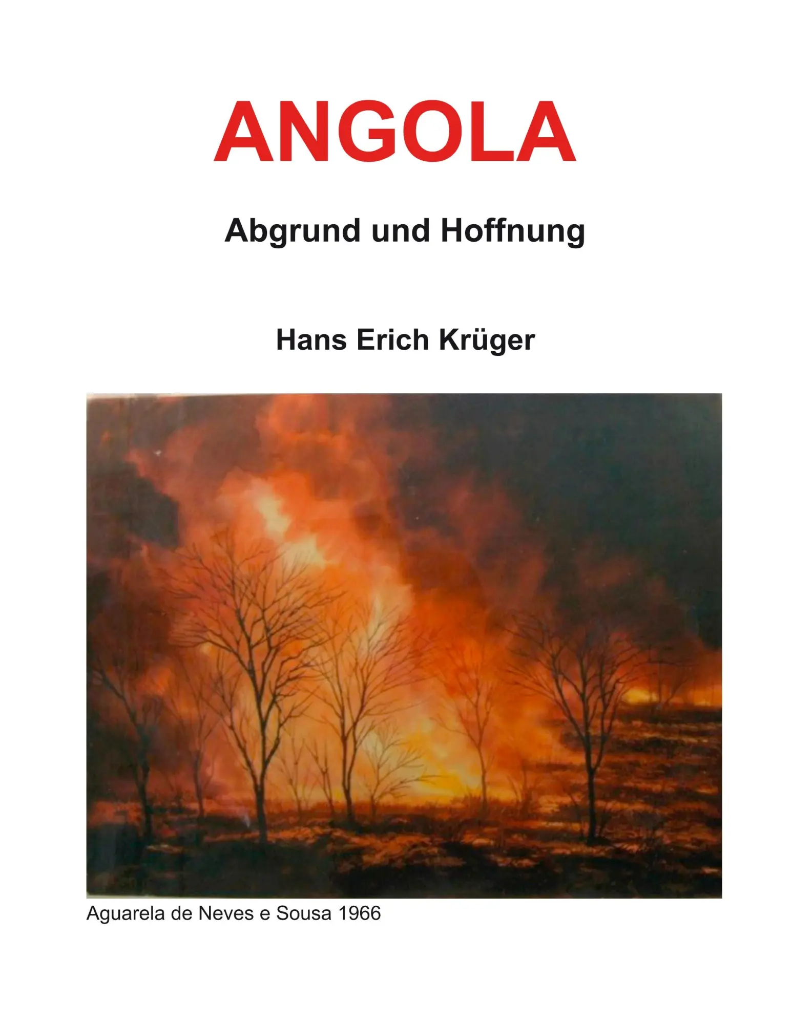 Cover: 9783746072845 | Angola - Abgrund und Hoffnung | Hans Erich Krüger | Taschenbuch | 2018
