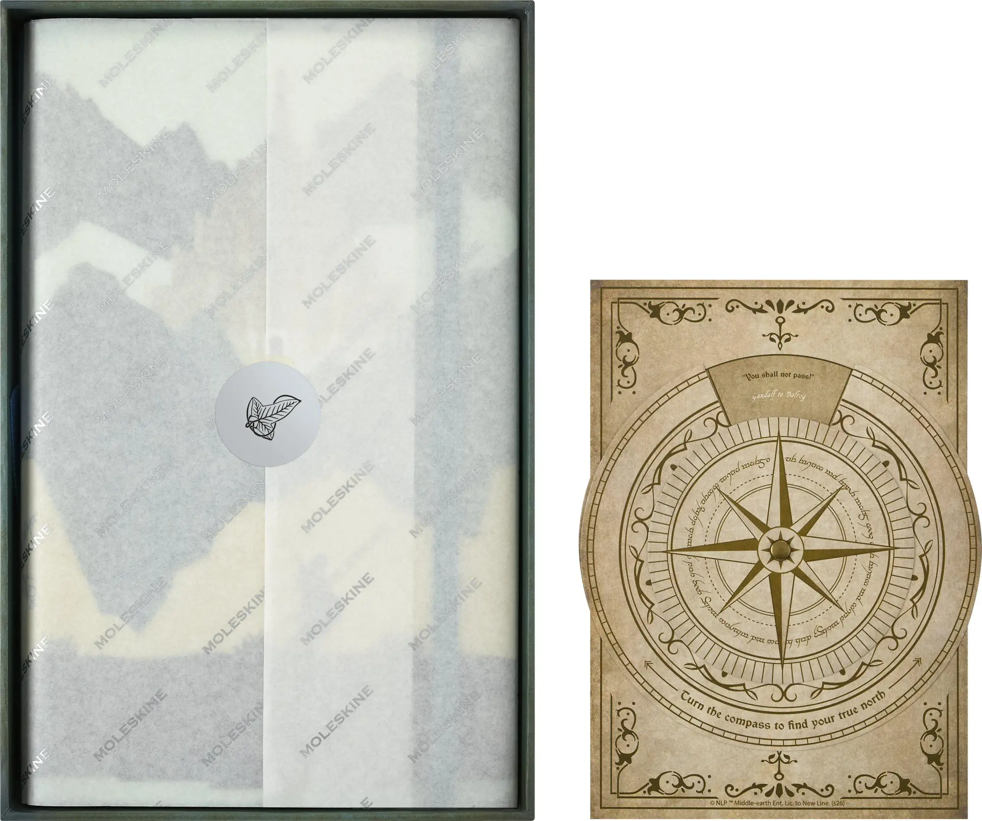 Bild: 8056711512945 | Moleskine Der Herr der Ringe Notizbuch Aragorn limitierte Ausgabe,...