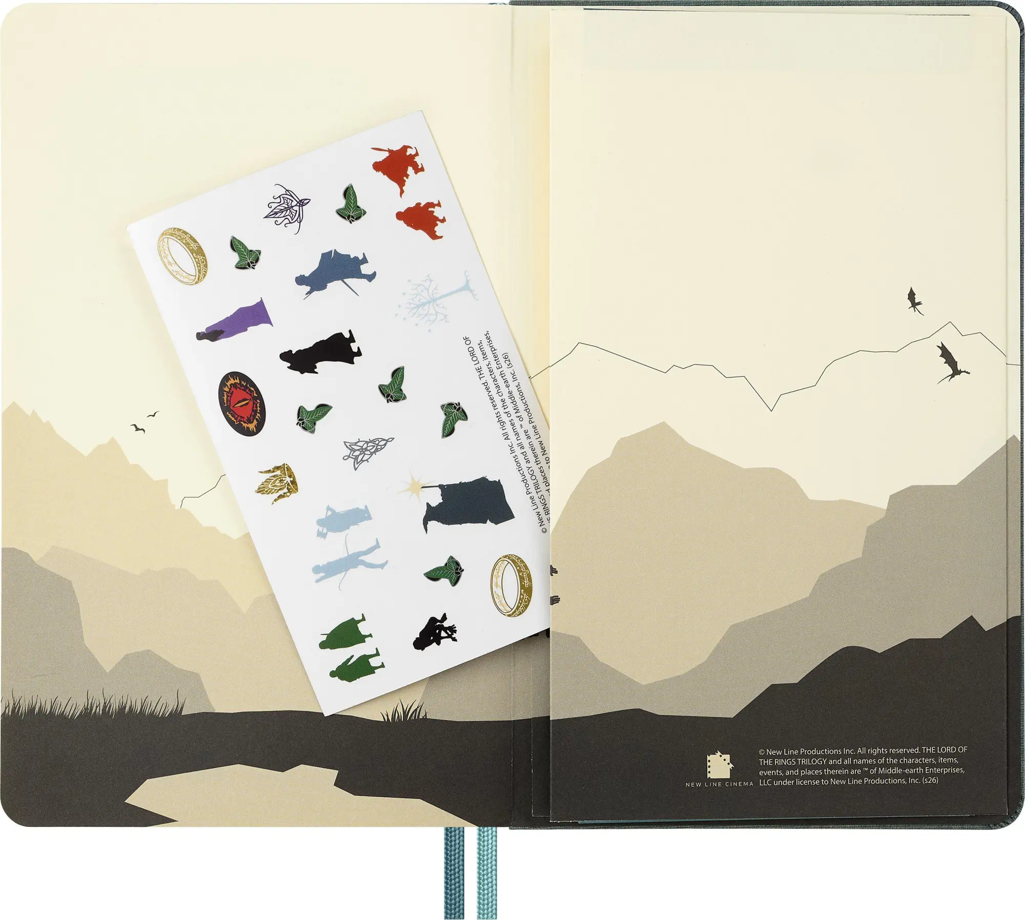 Bild: 8056711512945 | Moleskine Der Herr der Ringe Notizbuch Aragorn limitierte Ausgabe,...