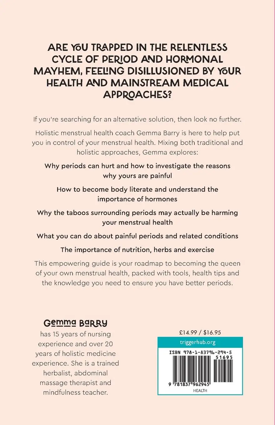 Rückseite: 9781837962945 | Periods Aren't Meant To Bloody Hurt | Gemma Barry | Taschenbuch | 2023