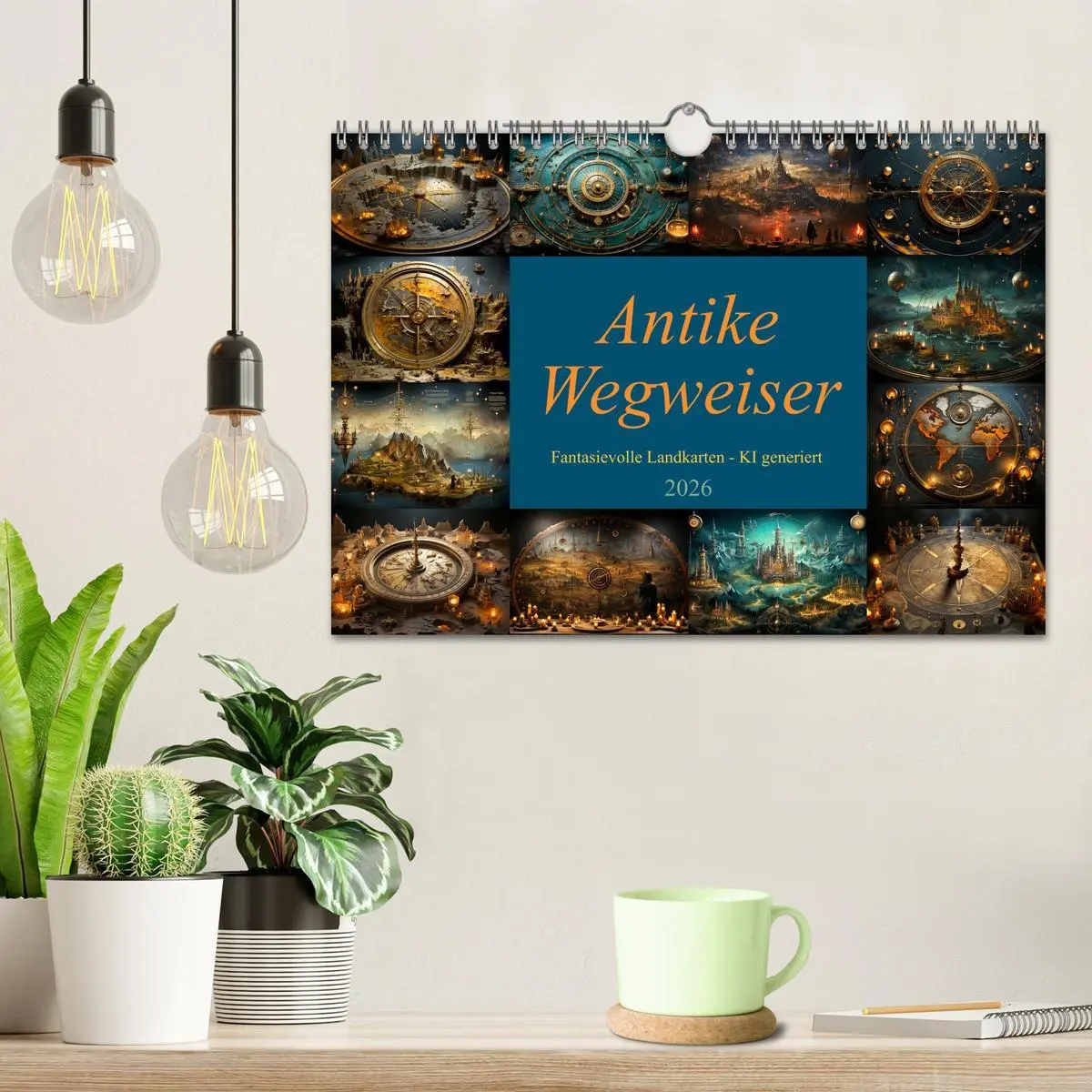 Bild: 9783457362945 | Antike Wegweiser (Wandkalender 2026 DIN A4 quer), CALVENDO...