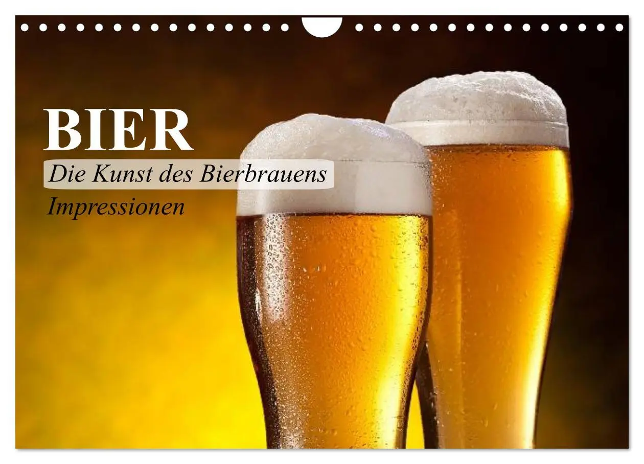 Cover: 9783457982945 | Bier. Die Kunst des Bierbrauens. Impressionen (Wandkalender 2026...