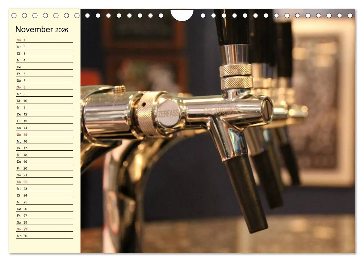 Bild: 9783457982945 | Bier. Die Kunst des Bierbrauens. Impressionen (Wandkalender 2026...