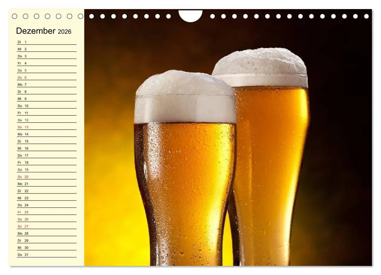 Bild: 9783457982945 | Bier. Die Kunst des Bierbrauens. Impressionen (Wandkalender 2026...