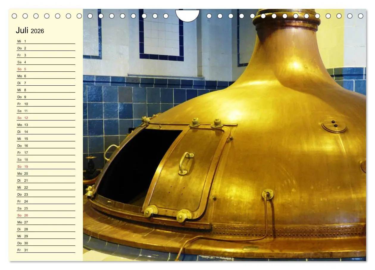 Bild: 9783457982945 | Bier. Die Kunst des Bierbrauens. Impressionen (Wandkalender 2026...