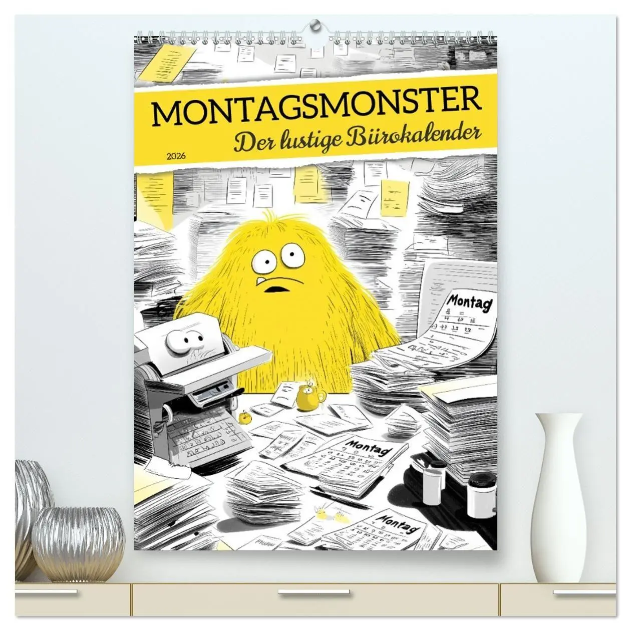 Cover: 9783516692945 | Montagsmonster - der lustige Bürokalender (hochwertiger Premium...