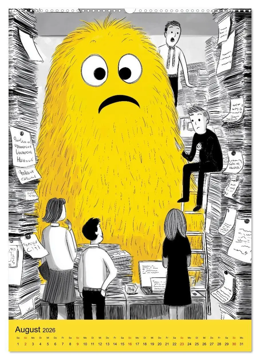 Bild: 9783516692945 | Montagsmonster - der lustige Bürokalender (hochwertiger Premium...