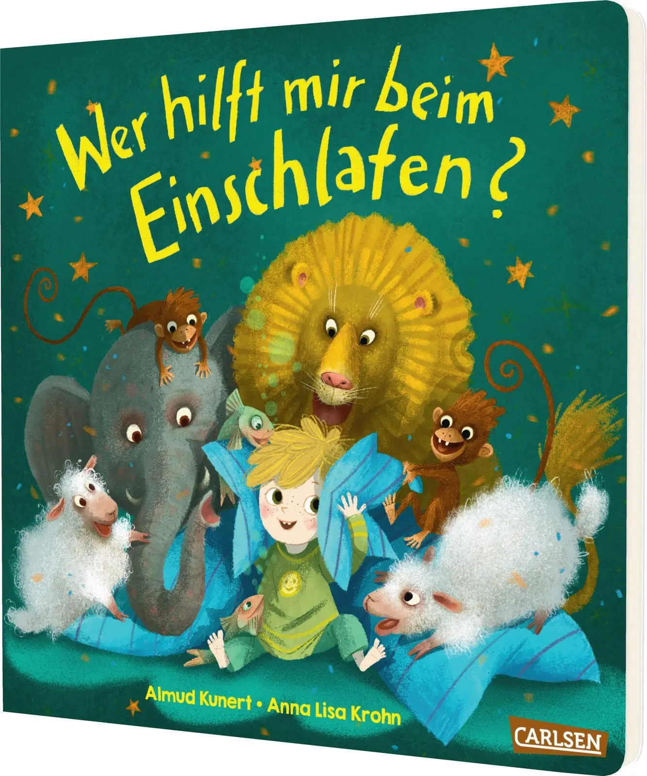 Cover: 9783551172945 | Wer hilft mir beim Einschlafen? | Anna Lisa Krohn | Buch | 20 S.