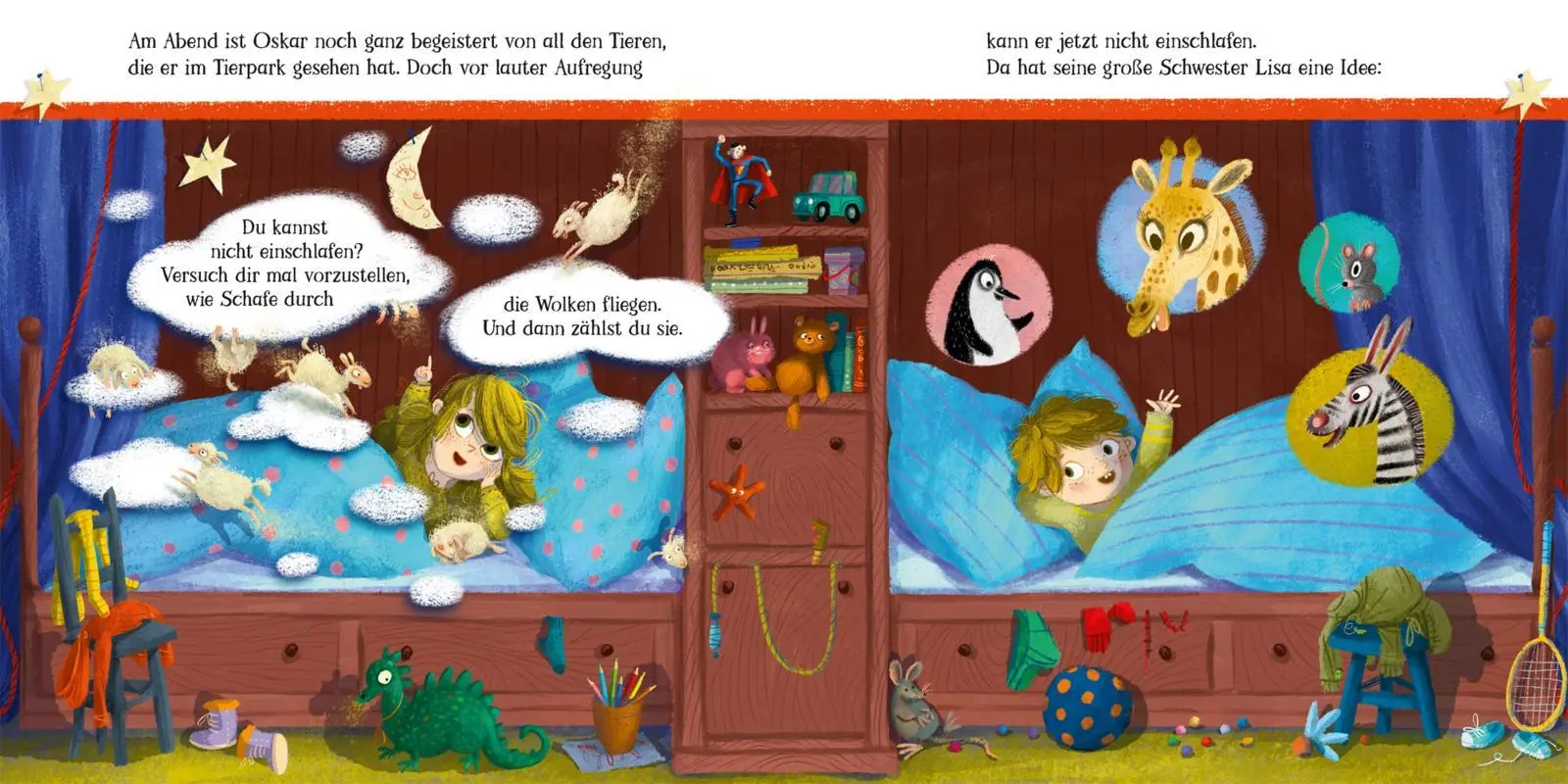 Bild: 9783551172945 | Wer hilft mir beim Einschlafen? | Anna Lisa Krohn | Buch | 20 S.