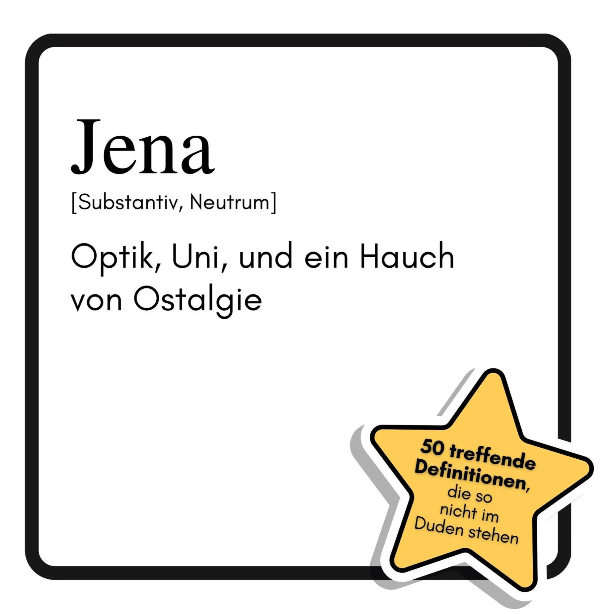 Cover: 9783695342945 | Jena | Optik, Uni, und ein Hauch von Ostalgie | Ben Schmitt | Buch