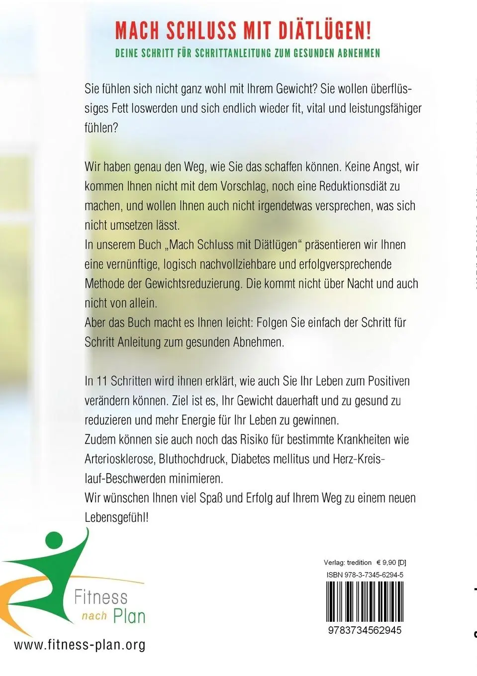 Rückseite: 9783734562945 | Mach Schluss mit Diätlügen | Fitness Plan | Taschenbuch | 96 S. | 2016