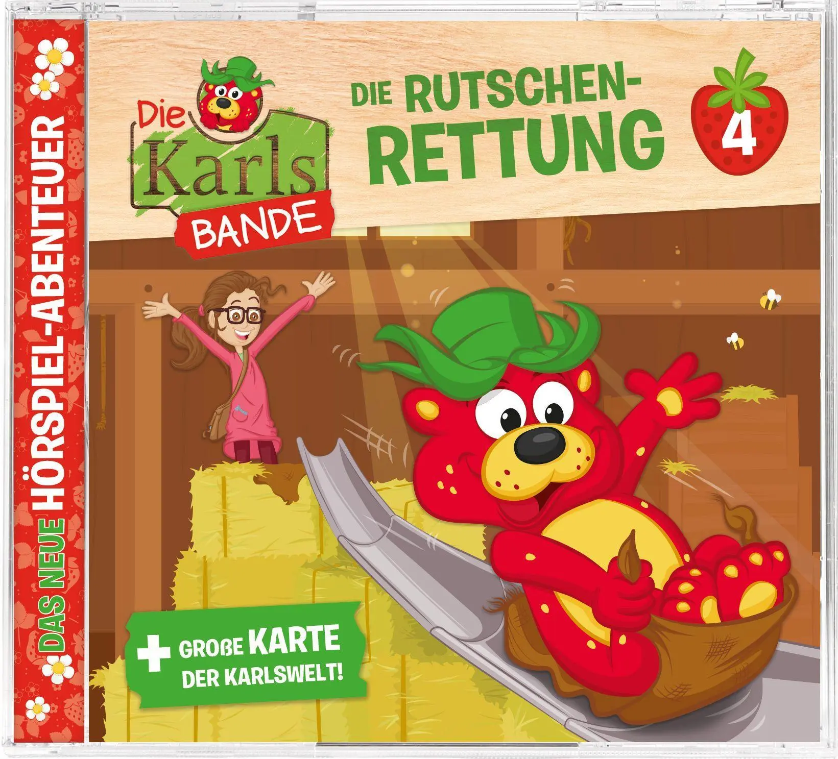 Cover: 4001504223045 | Folge 4:Die Rutschen-Rettung | Die Karls-Bande | Audio-CD | Deutsch